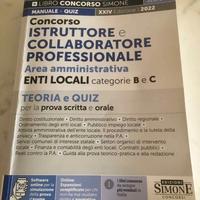 Libro per concorso istruttore amministrativo
