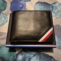 Portafoglio Nero Tommy Hilfiger