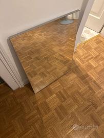 Specchio senza cornice rettangolare