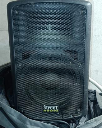 Street Audio Cassa attiva 300+100 watt