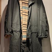 Trench nero Marlboro Classics uomo