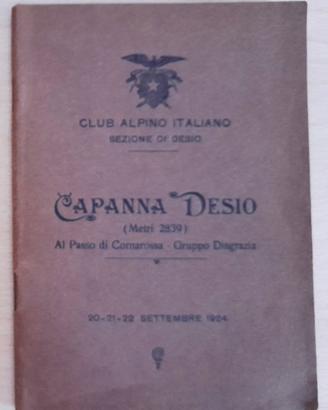 CAPANNA DESIO - CAI - MONTAGNA