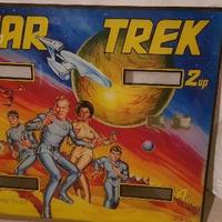 Vetro serigrafati STAR TREK original flipper Bally