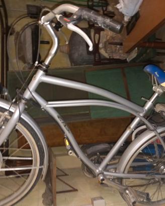 city bike elettrica con pedalata assistita da uomo