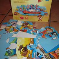 Puzzle 3D Pirati e 4 puzzle - Bambini 3-6 anni