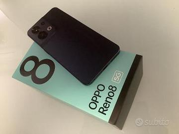 OPPO Reno 8 Smartphone 5G 8GB RAM + 256GB nero