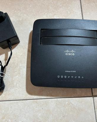 Modem Router Wireless Linksys X1000 N300