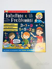 Gioco Tabelline e Problemini Lisciani.