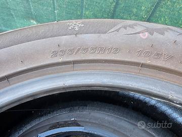 gomme doppia misura 235 55 19 255 50 19