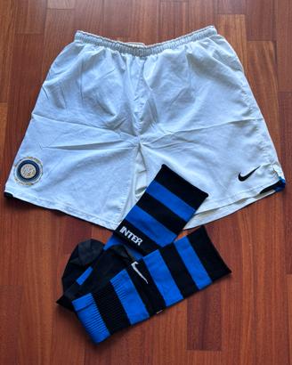Pantaloncini + calzettoni Inter 2007/2008 100 anni
