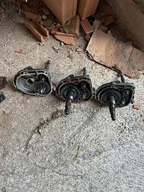 2 paia rapporti e coprirapporti piaggio