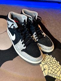 Nike Air Jordan 1 Retro Mid "Elephant Print" 