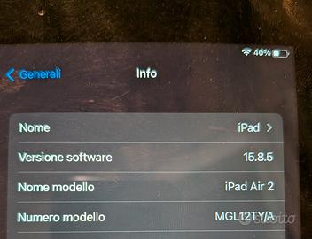 iPad Air 2 usato 