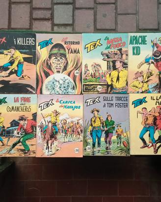 Fumetti TEX originali fascia 160/197 a 40 cent.