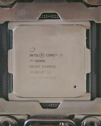Intel i7 6800k Processore