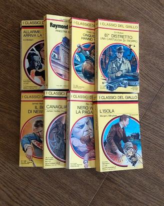 Libri gialli vintage anni 70 e 80