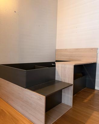 Struttura per letto singolo