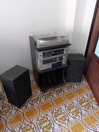 impianto stereo vintage 