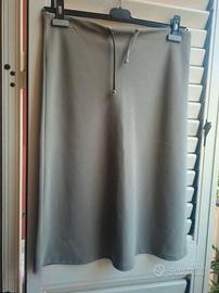 Gonna vintage verde militare minimal y2k M