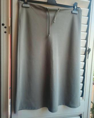 Gonna vintage verde militare minimal y2k M