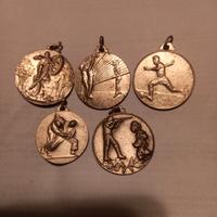 Medaglie sportive vintage 