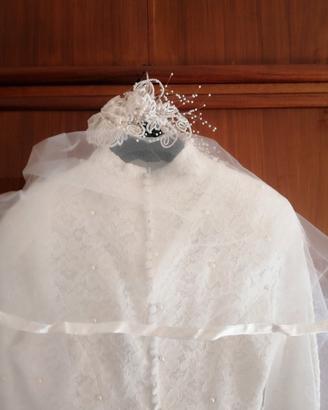 abito da sposa romantico da sartoria