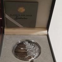 Camerun  Saturno 3 once argento 999