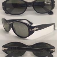 PERSOL 2525-S occhiale sole nuovo nero cristallo