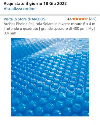 Copertura piscina