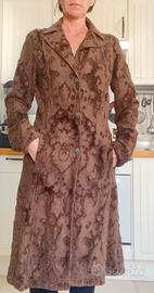 Cappotto lana marrone Stefanel tg42