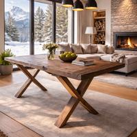 Tavolo in castagno vecchio