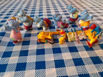 Lotto Sorprese Kinder 6 Happypotami 2 Supergiraffe