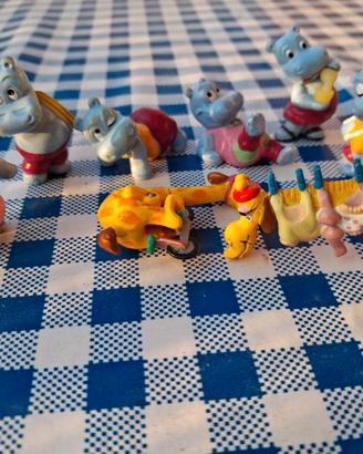 Lotto Sorprese Kinder 6 Happypotami 2 Supergiraffe