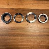 Adattatori Contax g, CY, Leica M, Fuji X, Eos