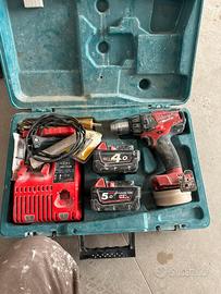 Kit trapano avvitatore e smerigliatrice Milwaukee