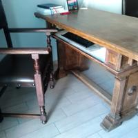 Scrivania scrittoio epoca 1900 arte povera 900