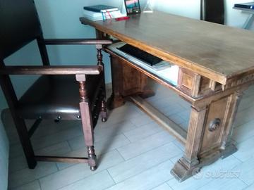 Scrivania scrittoio epoca 1900 arte povera 900