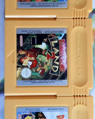 Donkey kong land 1/2/3 game boy