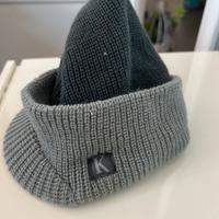 Cappello invernale bicolore