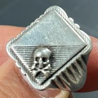 Anello argento El rana