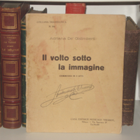 libro antico book il volto sotto la immagine 1935
