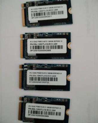 4x NVME 128Gb Phison 2242 M.2 M2 M.2242 M2.2242