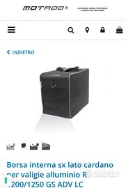 Borse interne R 1200/1250 GS Adventure 