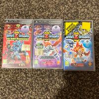 Lotto giochi PSP – Invizimals (3 titoli originali)