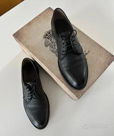 Ottime scarpe stringate nere Corvari donna n. 36