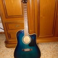 chitarra acustica Ibanez amplificata 