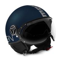 CASCO MOMO DESIGN FGTR EVO MATT BLUE