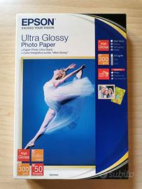 Carta fotografica Epson Ultra Glossy 10x15 cm