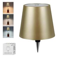 Lampada led ricaricabile per bottiglia / color ORO