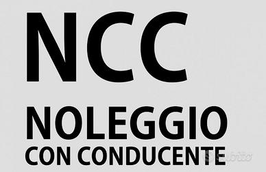 Licenza NCC Firenze e provincia